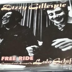 CDs de Música: CD ( DIZZY GILLESPIE – FREE RIDE ) PABLO RECORDS – 2310-794 - JAZZ-FUNK, DISCO - SIN USO. Lote 299059808