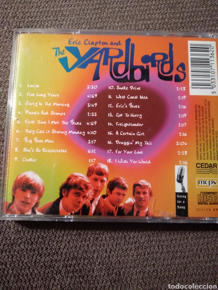 CDs de m&uacute;sica: Cd - ERIC CLAPTON AND THE YARDBIRDS&rdquo; UK. - Foto 3