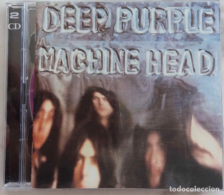 CDs de m&uacute;sica: DEEP PURPLE, MACHINE HEAD. DOBLE CD, 2 DISCOS, CON TEMAS EXTRAS - Foto 1