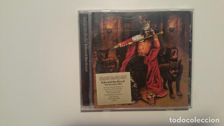 CDs de m&uacute;sica: Cd Iron Maiden Edward the great - Foto 1