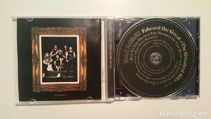 CDs de m&uacute;sica: Cd Iron Maiden Edward the great - Foto 2