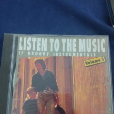 CDs de Música: CD LISTEN TO THE MUSIC. 17 GROOVY INSTRUMENTAL VOLUME 3. THE ALAN DEVITO ORCHESTRA