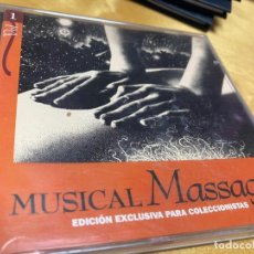 CDs de Música: MUSICAL MASSAGE. EDICIÓN EXCLSIVA PARA COLECCIONISTA. INFINITUM. Lote 299296888