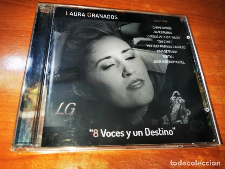 Music CDs: LAURA GRANADOS 8 Voces y un destino CD ALBUM DEL A&Ntilde;O 2013 TONI ZENET TONTXU JAVIER RUIBAL NEGRI