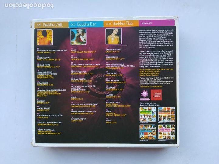CDs de m&uacute;sica: BUDDHA LOUNGE. 3 CDS. TDKCD301 - Foto 9