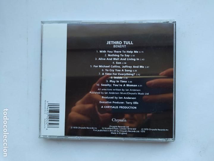 CDs de m&uacute;sica: Jethro Tull - Benefit - CD. TDKCD159 - Foto 3