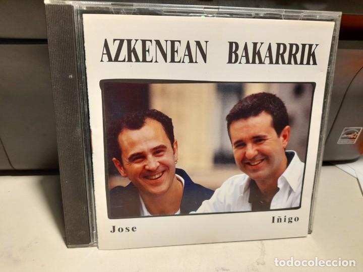 CDs de m&uacute;sica: CD AZKENEAN BAKARRIK ( EUSKADI FOLK ) - Foto 1