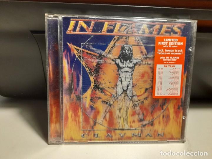 CDs de m&uacute;sica: CD IN FLAMES : CLAYMAN ( CAJA DIMENSIONAL / CON EFECTO VISUAL ) - Foto 1
