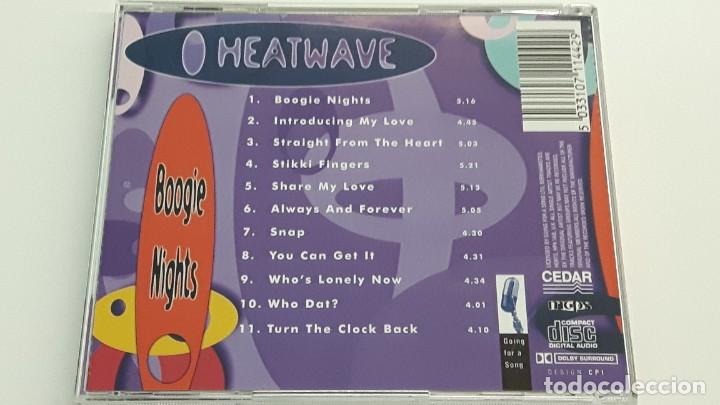 CDs de m&uacute;sica: CD HEATWEVE: BOOGIE NIGHTS - Foto 3