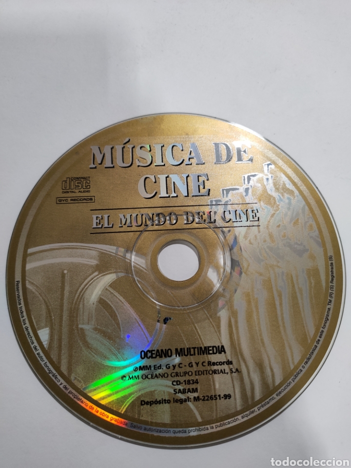 Music CDs: SC43 m&uacute;sica de cine el mundo del cine SOLO CD