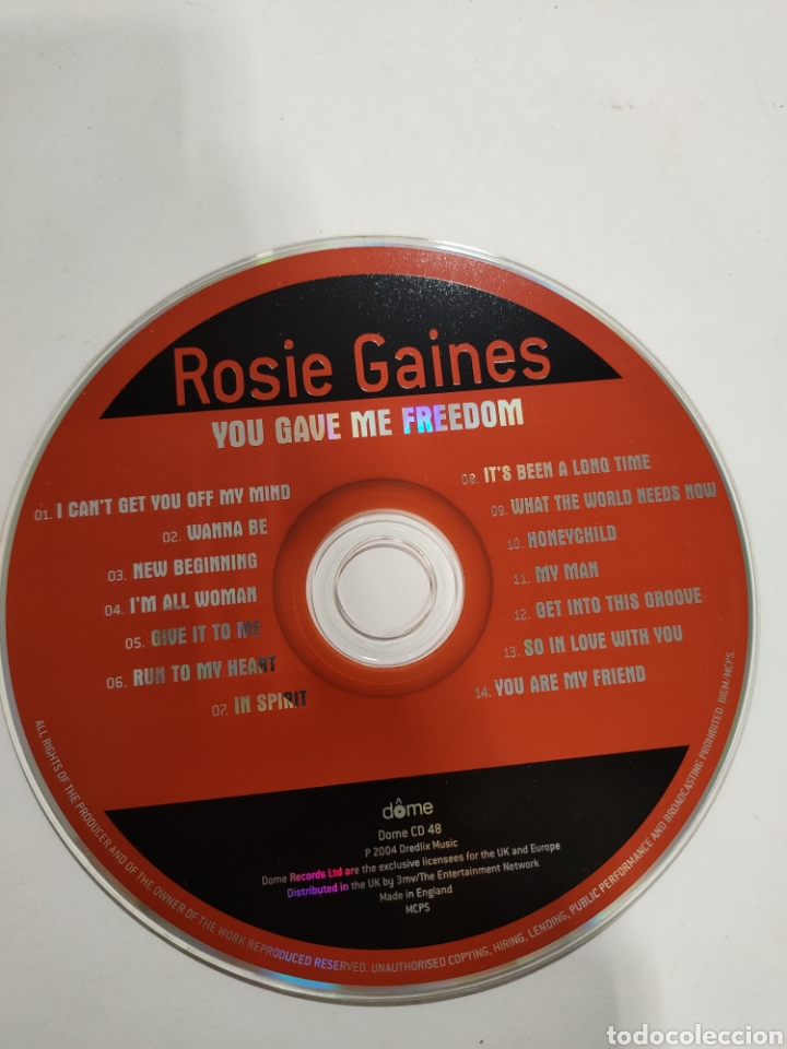 CDs de Musique: SC61 rosie gaines SOLO CD
