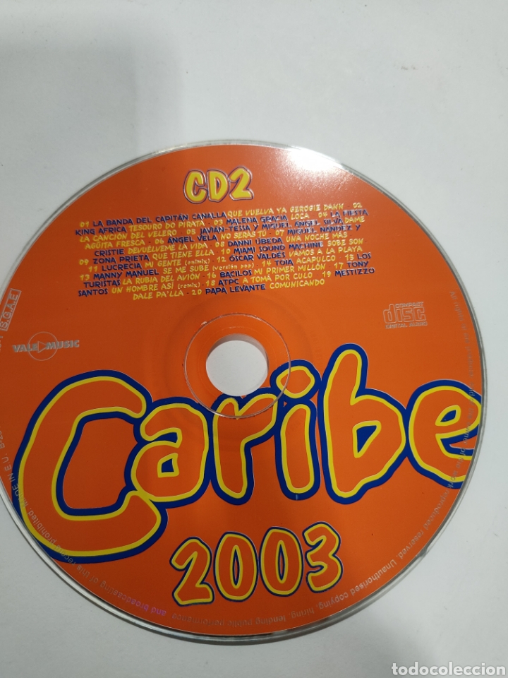 CDs de m&uacute;sica: SC62 Caribe 2003 cd 2 SOLO CD - Foto 1