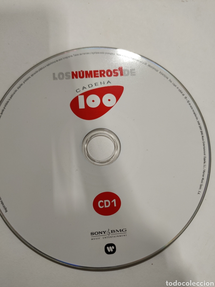 Music CDs: SC67 los n&uacute;mero 1 de cadena 100 cd1 SOLO CD