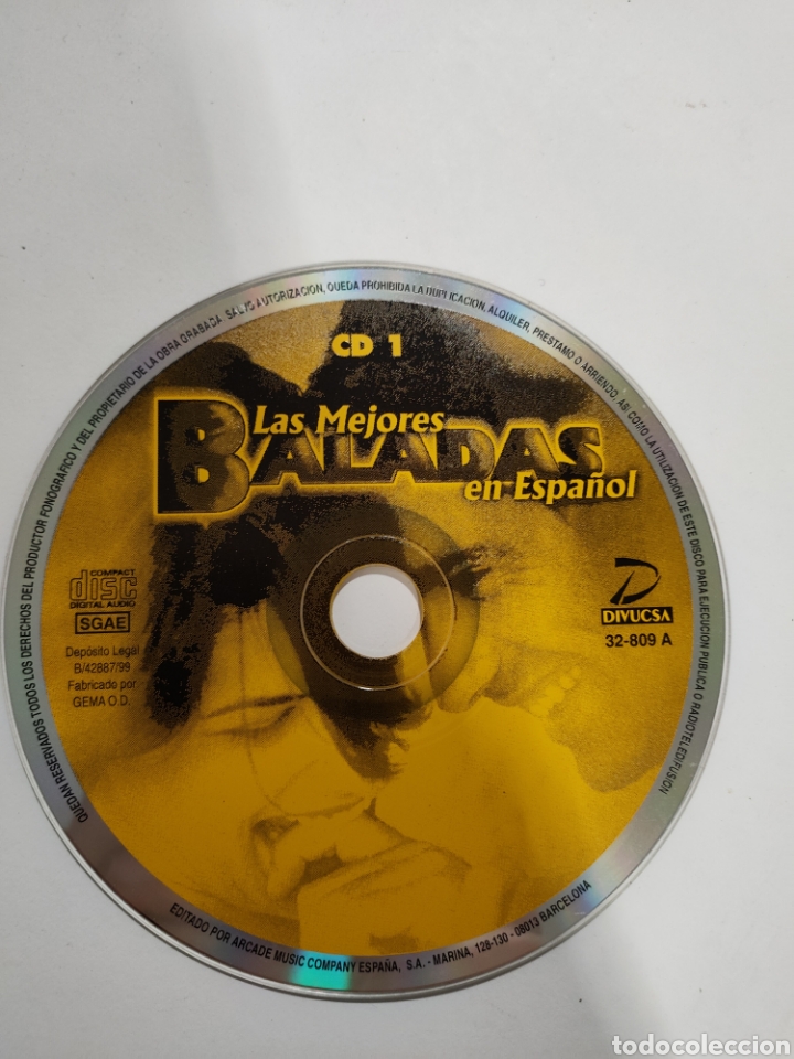 CDs de Musique: SC87 las mejores baladas en espa&ntilde;ol CD1 SOLO CD