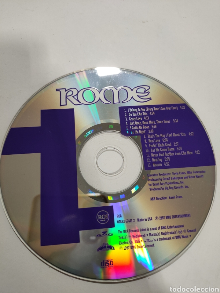 CDs de Musique: SC116 rome SOLO CD