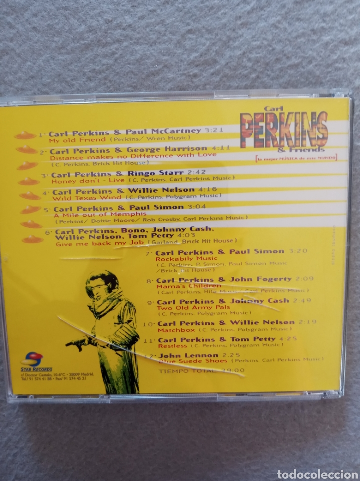CDs de m&uacute;sica: Carl Perkins & Friends - Foto 2