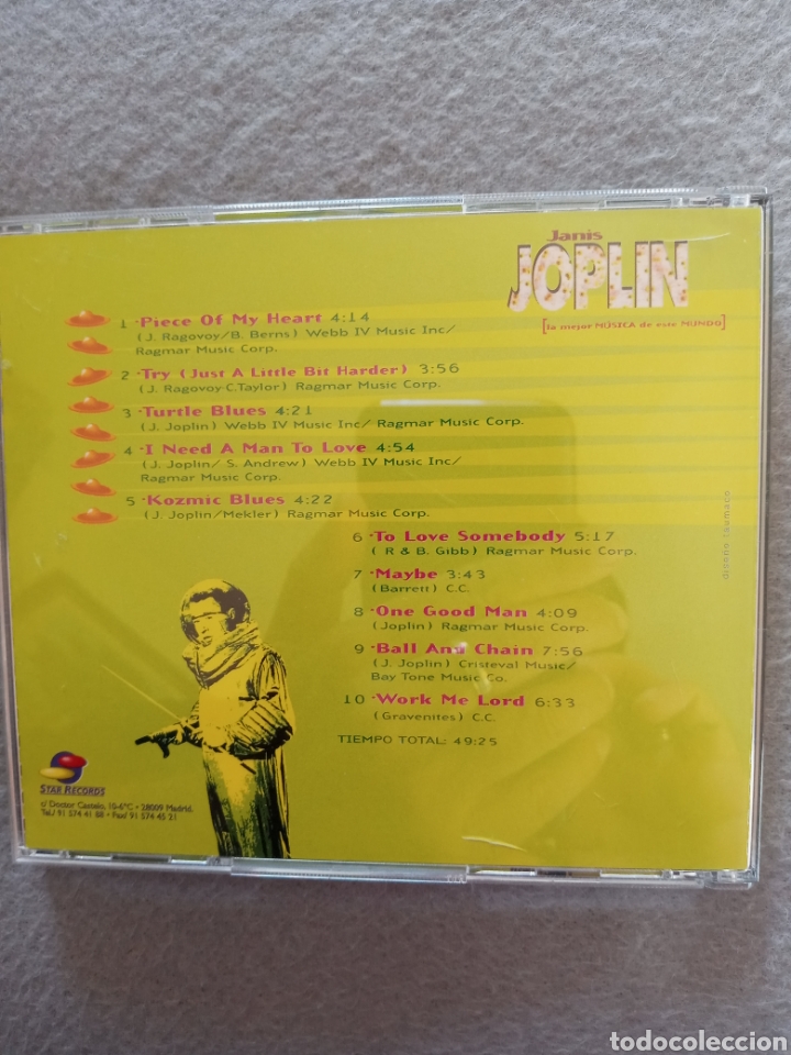 CDs de m&uacute;sica: Janis Joplin - Foto 2