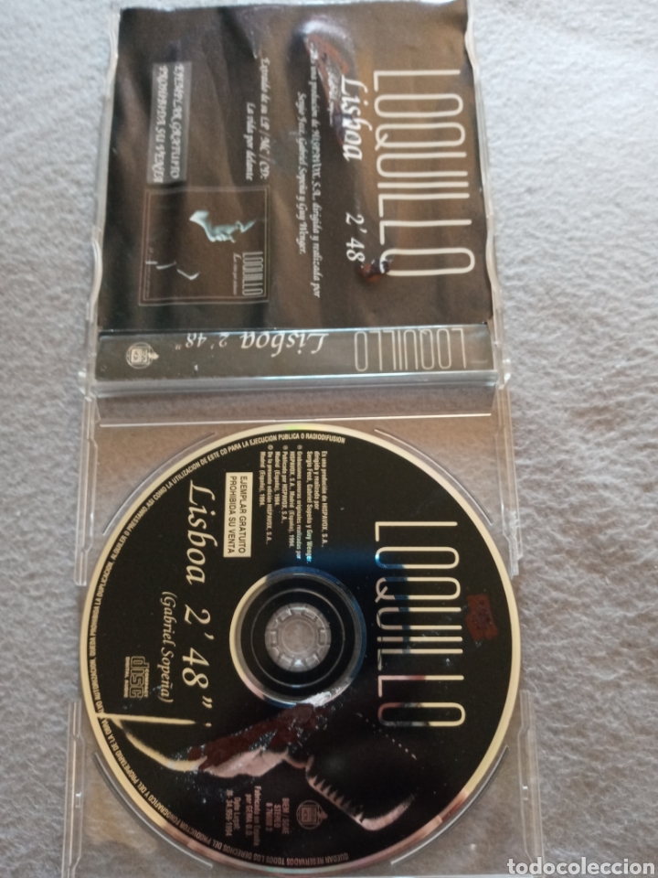 CDs de m&uacute;sica: Loquillo..Lisboa CD promocional - Foto 3