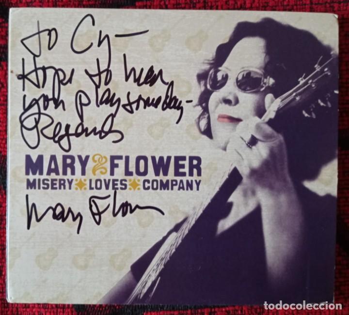 CDs de m&uacute;sica: MARY FLOWER **Misery Loves Company** CD ORIGINAL 2011 USA ** FIRMADO**