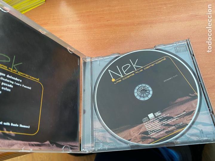 CDs de m&uacute;sica: NEK (LAS COSAS QUE DEFENDER&Eacute;) CD 11 TRACK (CDIM2) - Foto 2