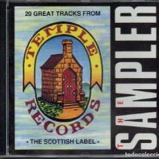 CDs de Música: THE SAMPLER (20 GREAT TRACKS FROM TEMPLE RECORDS-1992-(( NUEVO & PRECINTADO ))