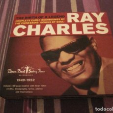 CDs de Música: CD RAY CHARLES THE BIRTH OF A LEGEND 1949/1952 DOWN BEAT SWING TIME RECORDS DOBLE CD + LIBRETO