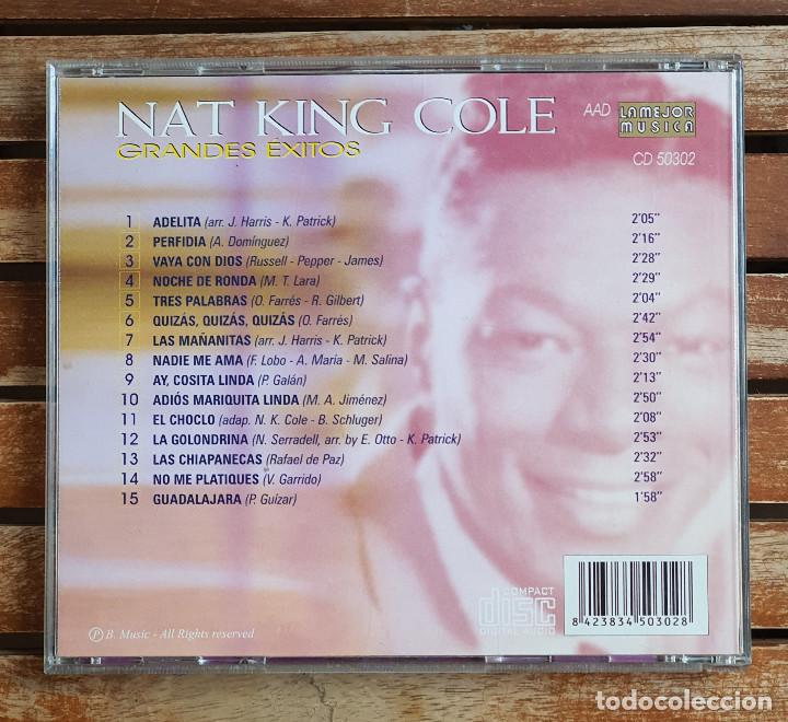 CDs de m&uacute;sica: CD - COMPACT DISC - NAT KING COLE - GRANDES &Eacute;XITOS - 2001 - Foto 2