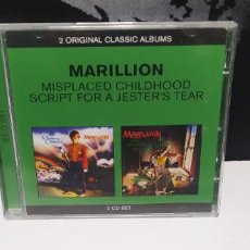 CDs de Música: MARILLION 2 ORIGINAL CLASSIC ALBUMS MUY BUEN ESTADO DIFICIL. Lote 300052793