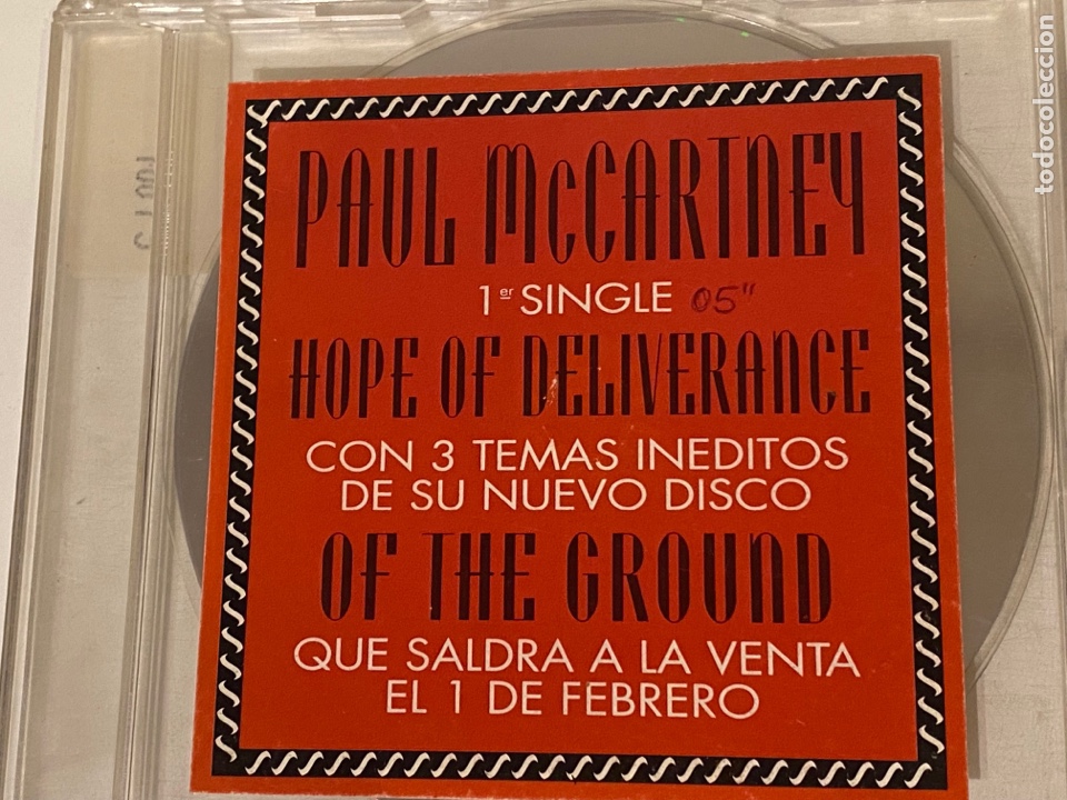 Musik-CDs: Cd hope of deliverance Paul McCartney