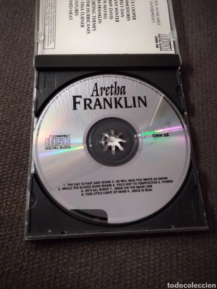 CDs de m&uacute;sica: Cd - ARETHA FRANKLIN - Foto 4