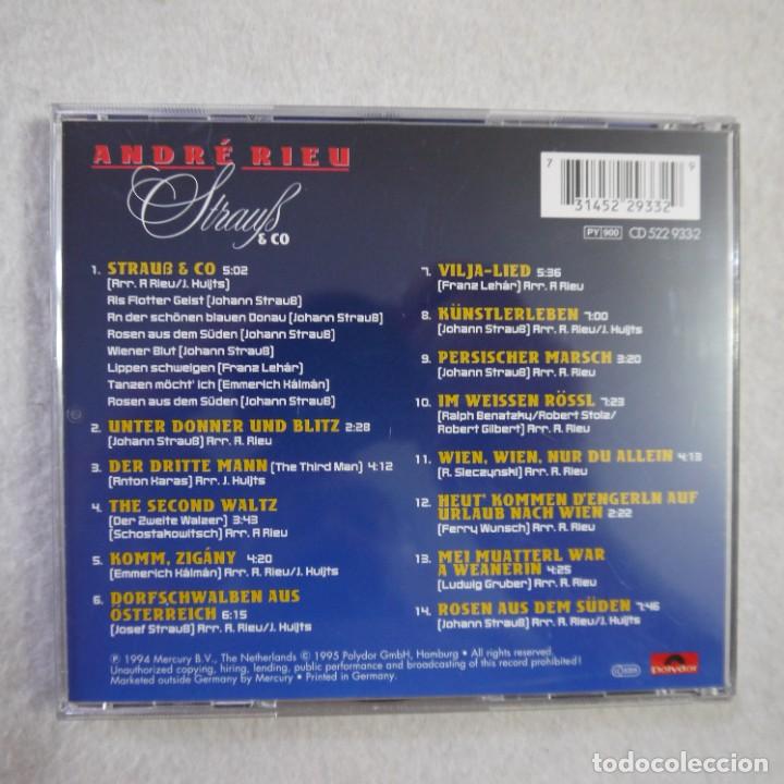 CDs de m&uacute;sica: ANDR&Eacute; RIEU - STRAUS & CO - CD 1995 - Foto 3