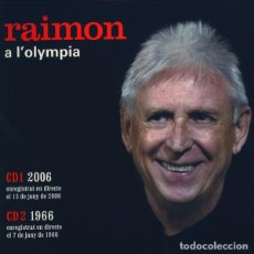 CDs de Música: RAIMON - RAIMON A L'OLYMPIA (1966/2006 - 2 CDS). Lote 300269933