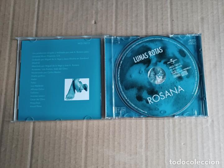 CDs de m&uacute;sica: ROSANA - LUNAS ROTAS CD 1996 - Foto 2