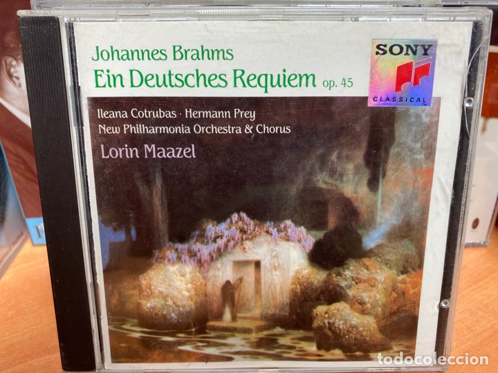 CDs de m&uacute;sica: Brahms - Lorin Maazel - Ein Deutsches Requiem Op, 45 (CD) - Foto 1