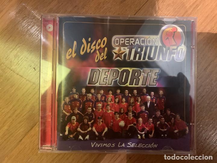 CDs de m&uacute;sica: CD OPERACION TRIUNFO &rdquo;DEPORTE&rdquo; - Foto 1