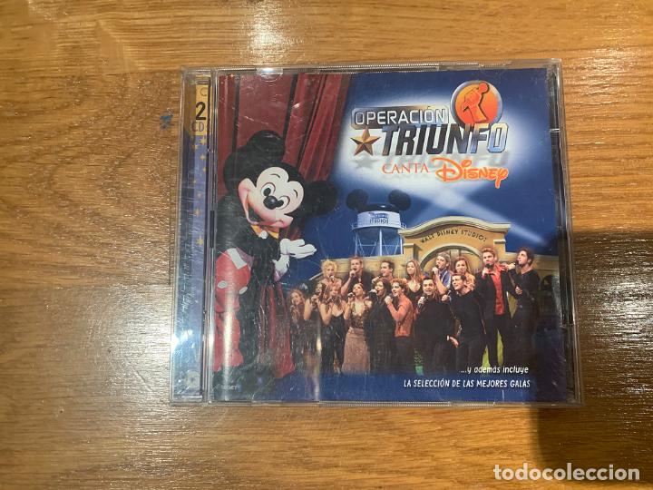 CDs de m&uacute;sica: CD OPERACION TRIUNFO &rdquo;DISNEY&rdquo; - Foto 1