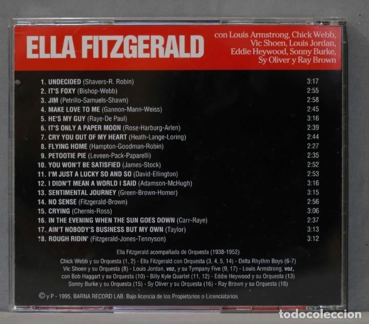 CDs de m&uacute;sica: CD. JAZZ & BLUES. ELLA FITZGERALD - Foto 2