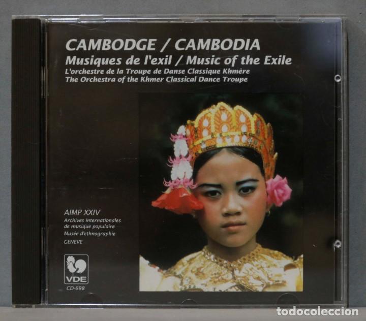 CD. CAMBODGE. CAMBODIA. MUSIQUES DE L'EXIL. MUSIC OF THE EXILE (Música - CD's World Music)