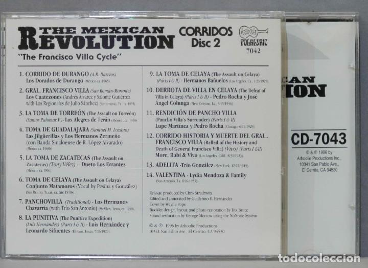 CDs de Música: 4 CD. THE MEXICAN REVOLUTION - Foto 2 - 300447928