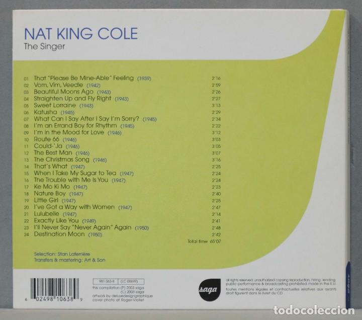 CDs de m&uacute;sica: CD. Nat King Cole. The Singer - Foto 2