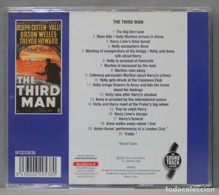 CDs de m&uacute;sica: CD. ANTON KARAS. THE THIRD MAN - Foto 2