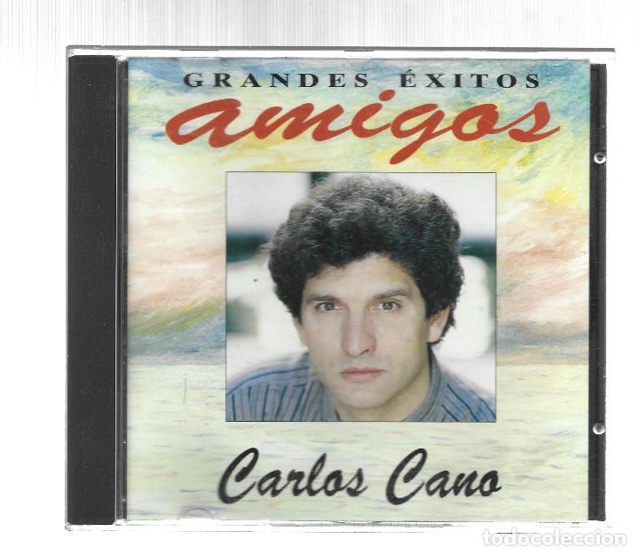 CDs de m&uacute;sica: GRANDES EXITOS AMIGOS- CARLOS CANO - Foto 1