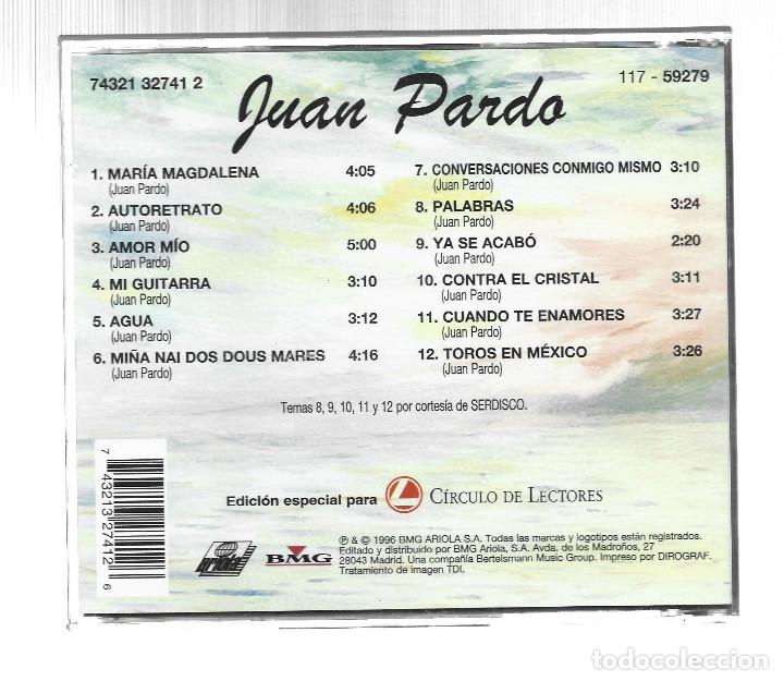 CDs de m&uacute;sica: GRANDES EXITOS AMIGOS- JUAN PARDO - Foto 2