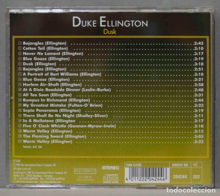CDs de m&uacute;sica: CD. DUSK. ELLINGTON - Foto 2