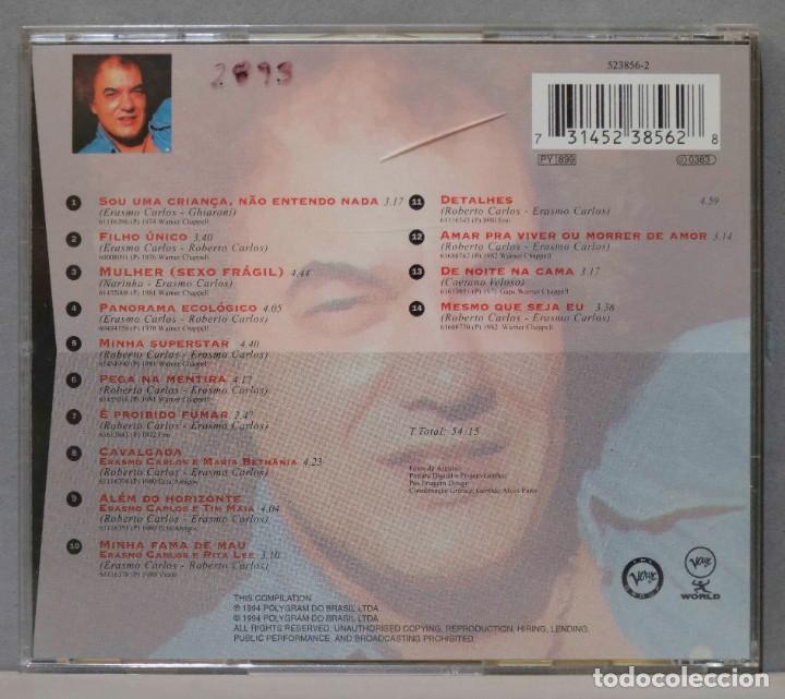 CDs de m&uacute;sica: CD. ROBERTO CARLOS. MINHA HISTORIA - Foto 2