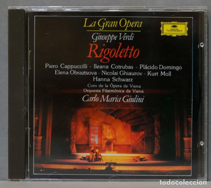 CDs de m&uacute;sica: 2 CD RIGOLETTO. VERDI. GIULINI I Y II - Foto 1