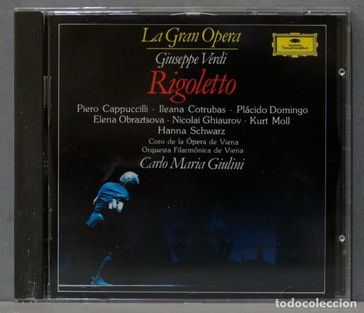 CDs de m&uacute;sica: 2 CD RIGOLETTO. VERDI. GIULINI I Y II - Foto 3