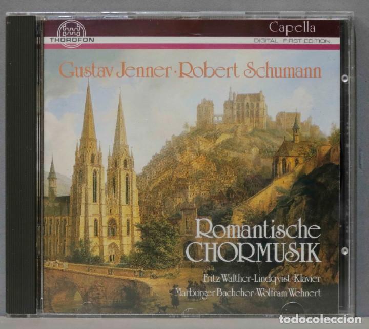 CDs de m&uacute;sica: CD. Romantische Chormusik. SCHUMANN. JENNER - Foto 1
