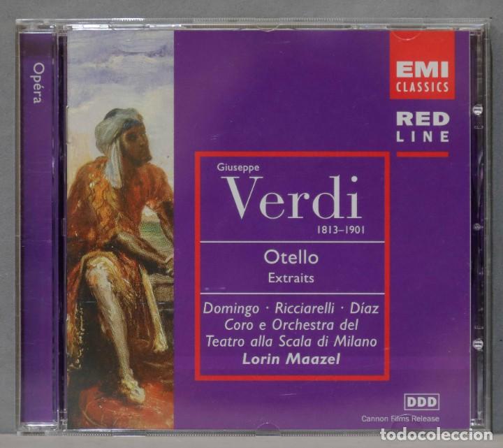 CDs de m&uacute;sica: CD. Giuseppe Verdi. Otello. Highlights - Foto 1
