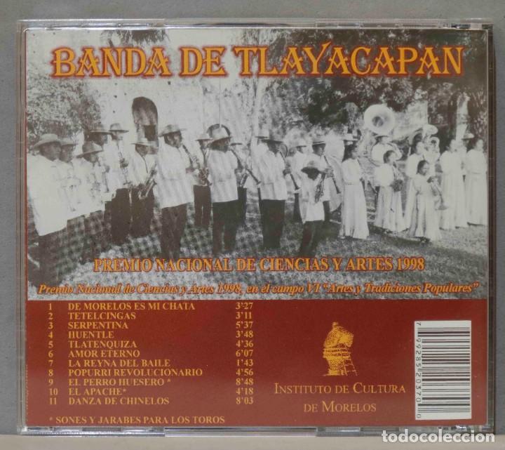 CDs de Música: CD. Banda Tlayacapan. PREMIO NACIONAL DE CIENCIAS Y ARTES 1998 - Foto 2 - 300517173
